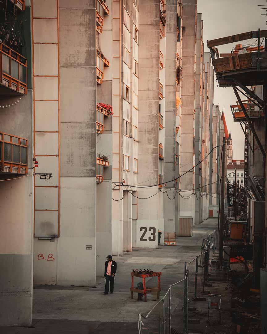 Vienna street scene